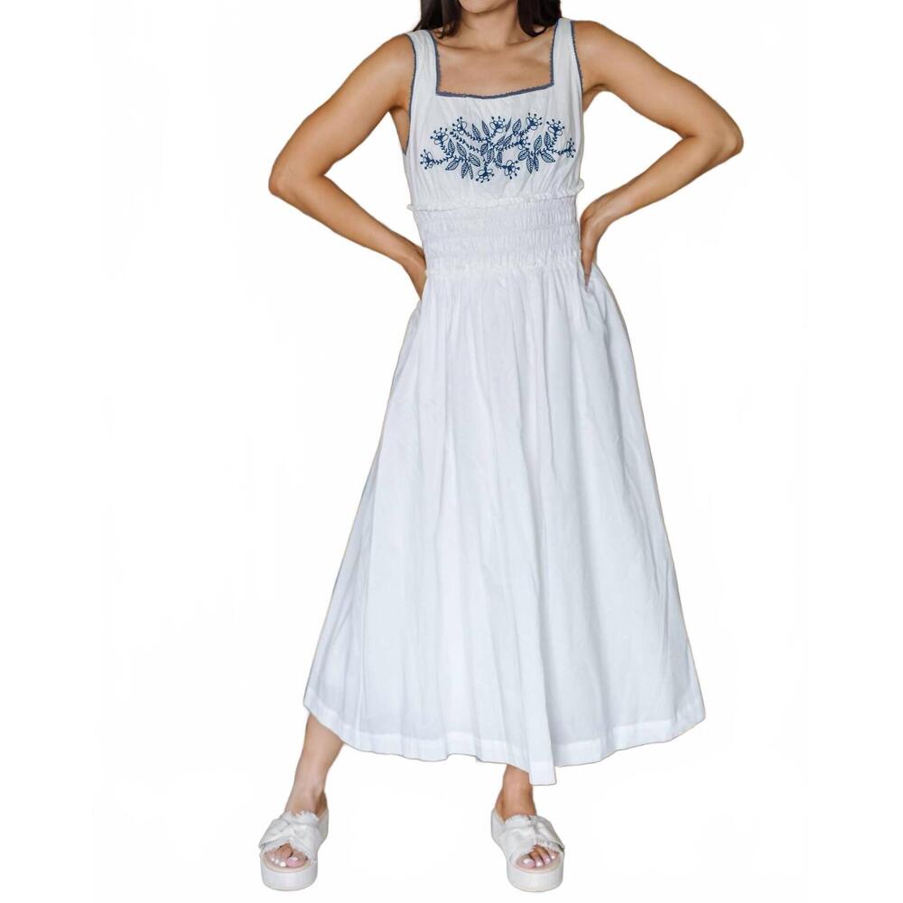 NEW MABLE julie dress in white - Picture 5 of 5